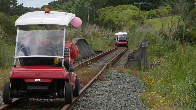 Discover Dargaville’s rich history and surrounds on a fantastic rail carting tour!